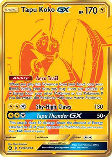 Tapu Koko GX - Hidden Fates: Shiny Vault #SV93