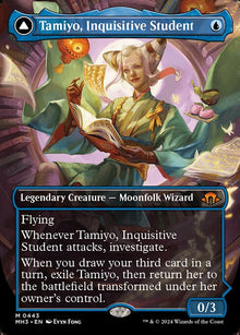 Tamiyo, Inquisitive Student // Tamiyo, Seasoned Scholar — MH3 — 443