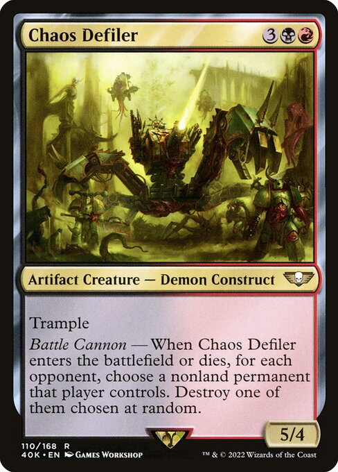 Chaos Defiler — 40K — 110