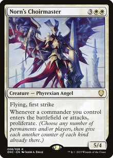 Norn's Choirmaster - onc Phyrexia: All Will Be One Commander - #8