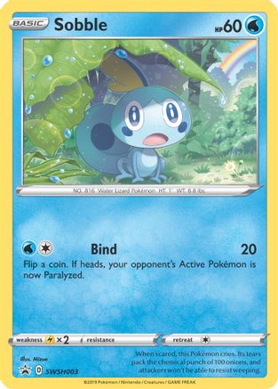 Sobble - SWSH003 - SWSH: Sword & Shield Promo Cards #SWSH003