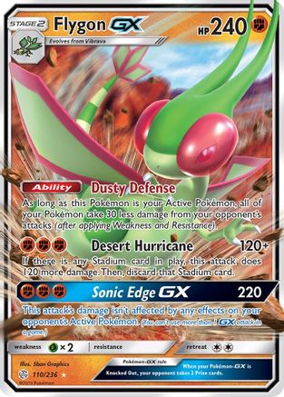 Flygon GX - SM - Cosmic Eclipse #110