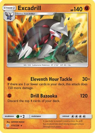 Excadrill - SM - Cosmic Eclipse #115