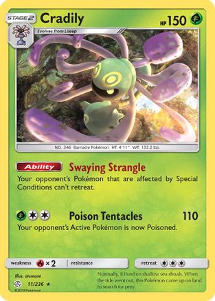 Cradily - SM - Cosmic Eclipse #11