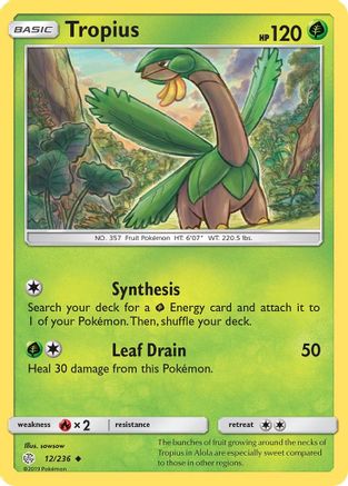 Tropius - SM - Cosmic Eclipse #12