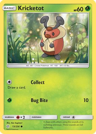 Kricketot - SM - Cosmic Eclipse #13