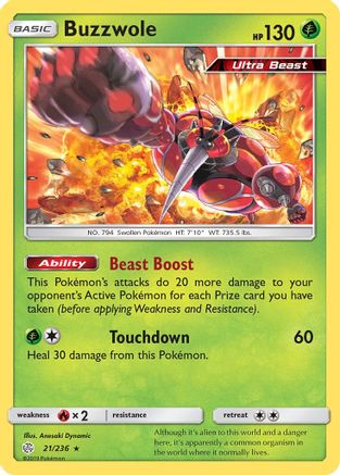 Buzzwole - SM - Cosmic Eclipse #21