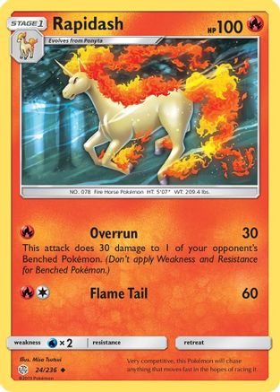 Rapidash - SM - Cosmic Eclipse #24