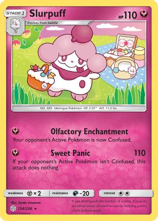Slurpuff - SM - Cosmic Eclipse #154