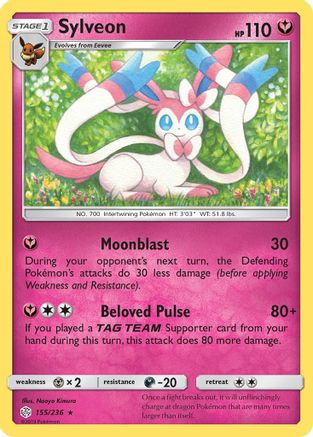 Sylveon - SM - Cosmic Eclipse #155