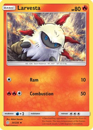 Larvesta - SM - Cosmic Eclipse #34