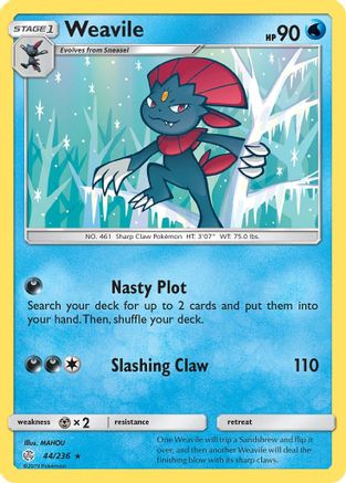 Weavile - SM - Cosmic Eclipse #44