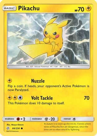 Pikachu - SM - Cosmic Eclipse #66