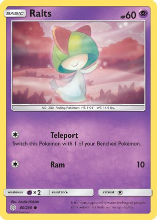 Ralts - SM - Cosmic Eclipse #80