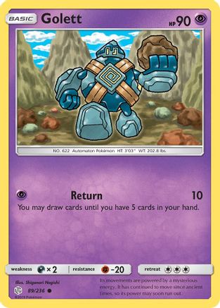 Golett - SM - Cosmic Eclipse #89