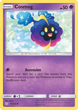 Cosmog - 99/236 - SM - Cosmic Eclipse #99