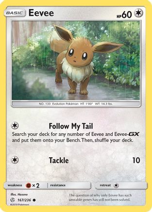 Eevee - 167/236 - SM - Cosmic Eclipse #167