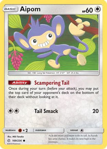 Aipom - SM - Cosmic Eclipse #169