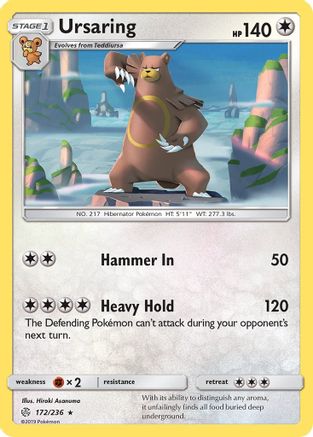 Ursaring - SM - Cosmic Eclipse #172
