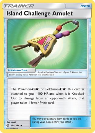 Island Challenge Amulet - SM - Cosmic Eclipse #194