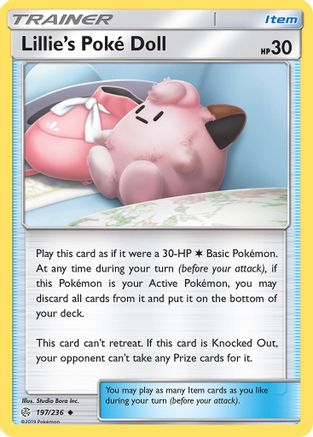 Lillie's Poke Doll - SM - Cosmic Eclipse #197