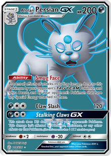 Alolan Persian GX (Full Art) - SM - Cosmic Eclipse #219