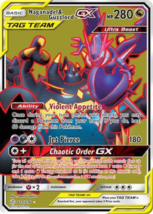 Naganadel & Guzzlord GX (Full Art) - SM - Cosmic Eclipse #223