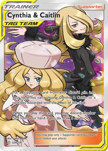Cynthia & Caitlin (Full Art) - SM - Cosmic Eclipse #228
