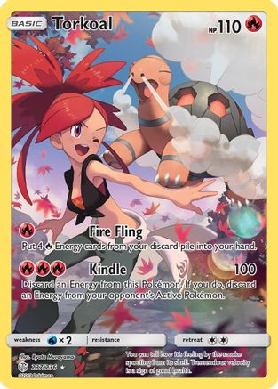 Torkoal (Secret) - SM - Cosmic Eclipse #237