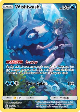 Wishiwashi (Secret) - SM - Cosmic Eclipse #240