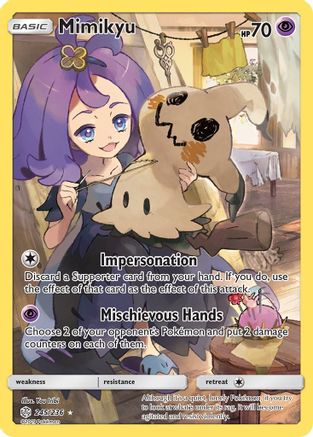 Mimikyu (Secret) - SM - Cosmic Eclipse #245