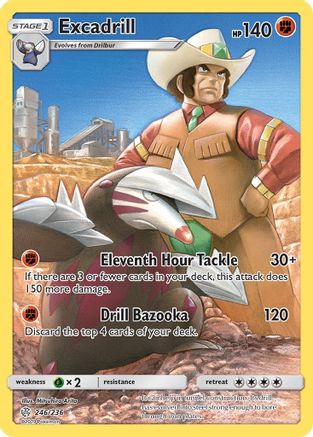 Excadrill (Secret) - SM - Cosmic Eclipse #246