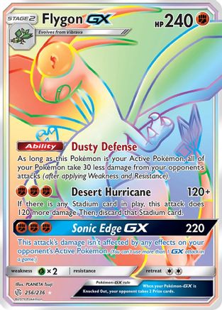 Flygon GX (Secret) - SM - Cosmic Eclipse #256