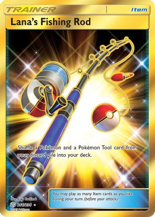 Lana's Fishing Rod (Secret) - SM - Cosmic Eclipse #266
