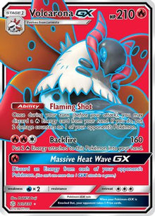 Volcarona GX (Full Art) - SM - Cosmic Eclipse #213