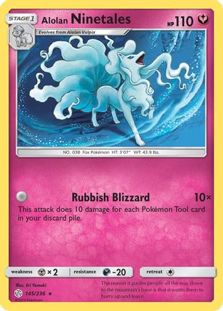 Alolan Ninetales - SM - Cosmic Eclipse #145