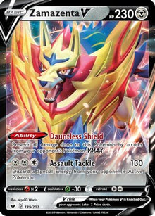 Zamazenta V - SWSH01: Sword & Shield Base Set #139