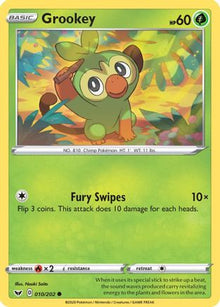Grookey (010) - SWSH01: Sword & Shield Base Set #010
