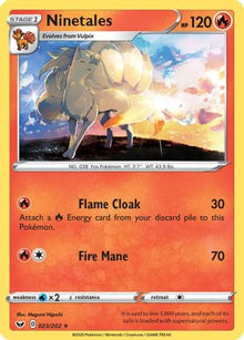 Ninetales - SWSH01: Sword & Shield Base Set #023