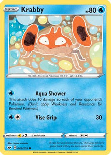 Krabby (042) - SWSH01: Sword & Shield Base Set #042