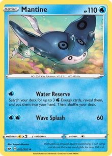 Mantine - SWSH01: Sword & Shield Base Set #052