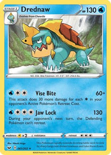 Drednaw - SWSH01: Sword & Shield Base Set #061