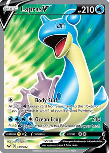 Lapras V (Full Art) - SWSH01: Sword & Shield Base Set #189