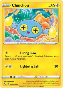 Chinchou (068) - SWSH01: Sword & Shield Base Set #068