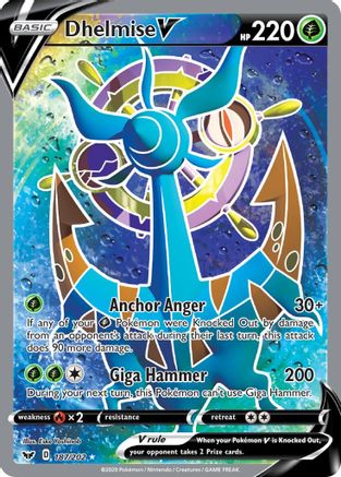 Dhelmise V (Full Art) - SWSH01: Sword & Shield Base Set #187