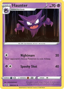 Haunter - SWSH01: Sword & Shield Base Set #084