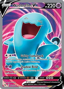 Wobbuffet V (Full Art) - SWSH01: Sword & Shield Base Set #191