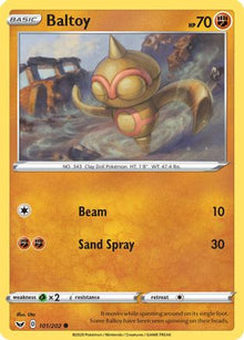 Baltoy (101) - SWSH01: Sword & Shield Base Set #101