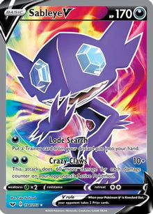 Sableye V (Full Art) - SWSH01: Sword & Shield Base Set #194