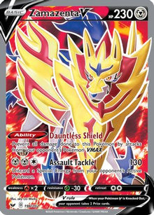 Zamazenta V (Full Art) - SWSH01: Sword & Shield Base Set #196